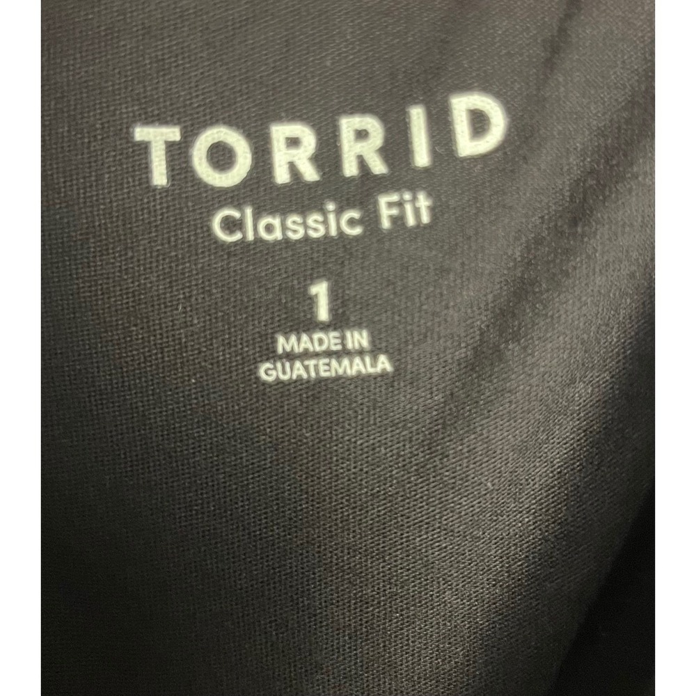 NWT Torrid Aquarius Classic‎ Fit Crew Tee 1X - Picture 8 of 8